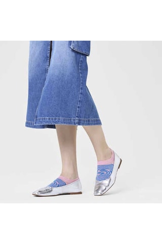 2 paires de socquettes - Multicolore