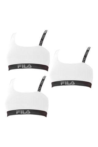 3 brassières de sport - Blanc