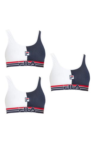 3 brassières de sport - Blanc