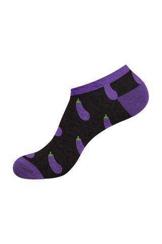 2 paires de socquettes en coton biologique - Noir