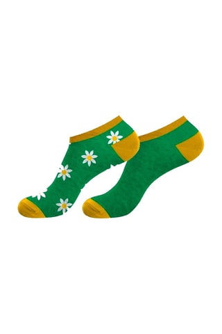 2 paires de socquettes en coton biologique - Vert