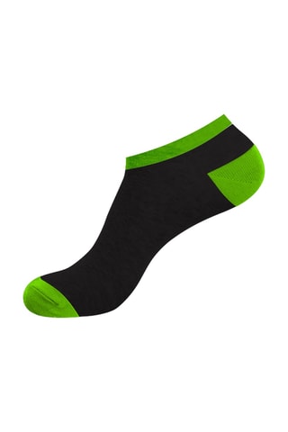 2 paires de socquettes en coton biologique - Noir