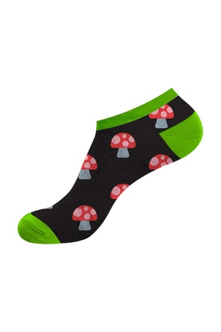 2 paires de socquettes en coton biologique - Noir