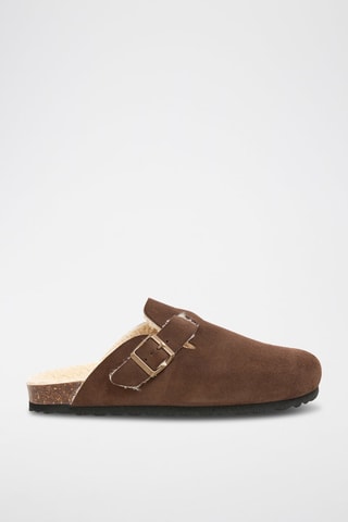 Sabots en cuir - Marron
