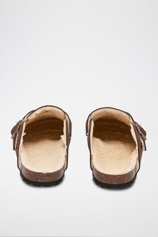 Sabots en cuir - Marron