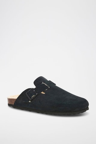 Sabots en cuir - Noir