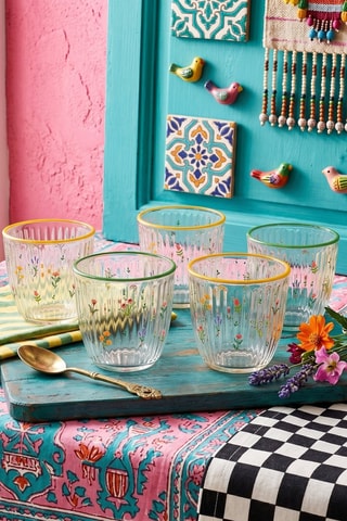4 verres à eau - 29 cl