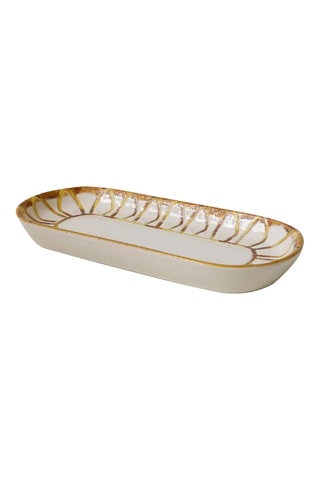 2 assiettes plates - 26 x 12 cm