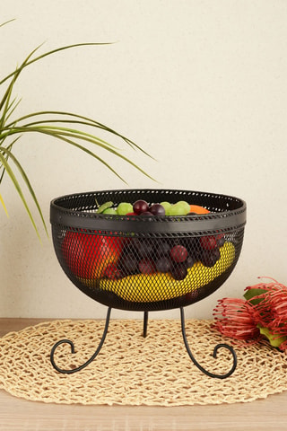 Corbeille à fruits - 25,5 x 25,5 x 14 cm