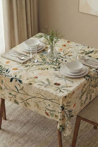Nappe - Blanc et vert