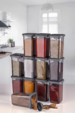 12 boîtes de conservation - 400 ml