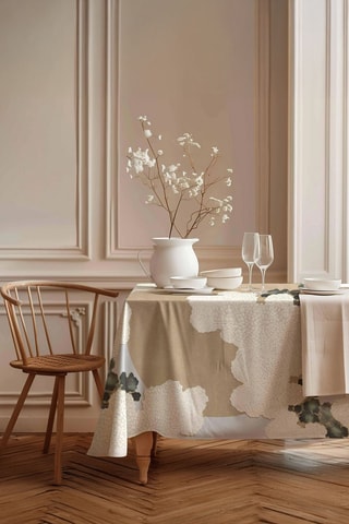 Nappe rectangulaire - Marron clair