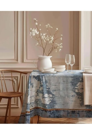 Nappe rectangulaire  - Bleu
