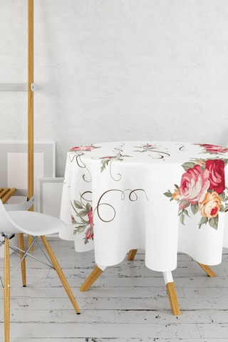 Nappe ronde  - Blanc