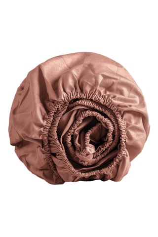 Satijnen Hoeslaken 118 Draad/cm² - Roze