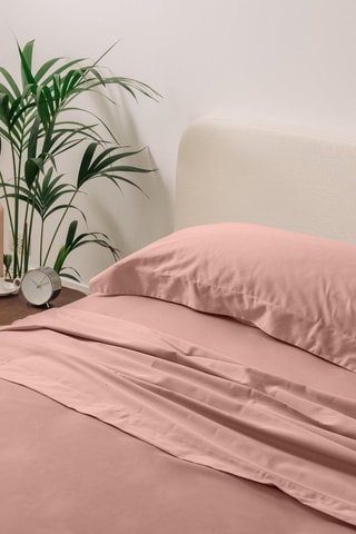 Satijnen Hoeslaken 118 Draad/cm² - Roze