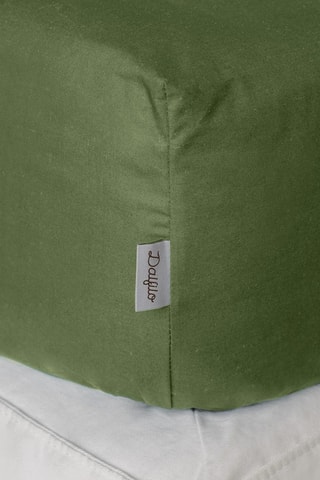 Satijnen Hoeslaken 118 Draad/cm² - Groen