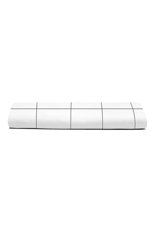 Katoenen Hoeslaken 63 Draad/cm² - Wit