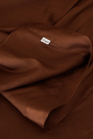 Satijnen Laken 118 Draad/cm² - Bruin