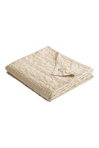 Katoenen Sprei 128 Draad/cm² - Crèmekleurig