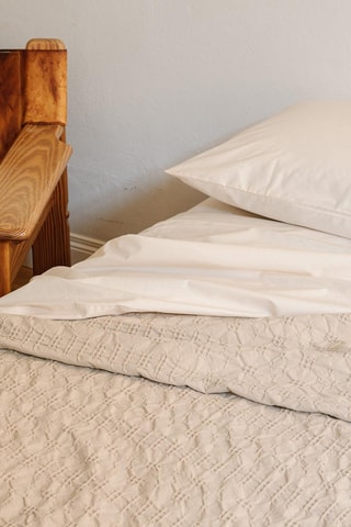 Katoenen Sprei 128 Draad/cm² - Bruin