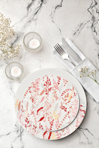 Service de vaisselle en porcelaine Neoboudoir - 18 pièces