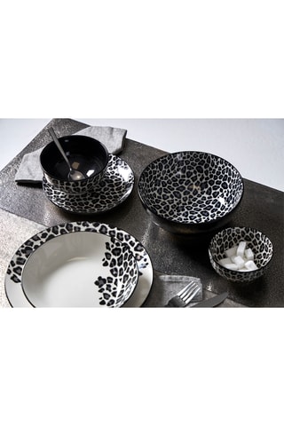 Service de vaisselle en porcelaine Elegance - 18 pièces