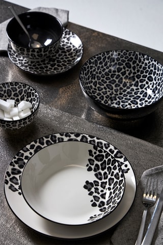 Service de vaisselle en porcelaine Elegance - 18 pièces