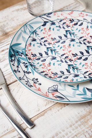 Service de vaisselle en porcelaine Primaflora - 18 pièces
