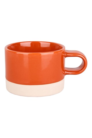 6 x Tasse à café en grès Bohème - 17 cl