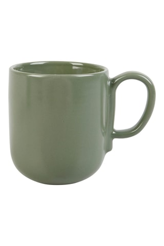 6 x Tasse à thé en bone china Cyrillique - 21 cl