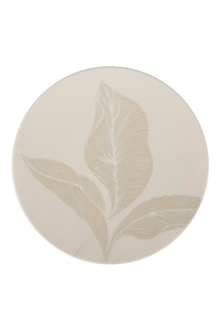 6 x Assiette à dessert en porcelaine Silva - 19 cm