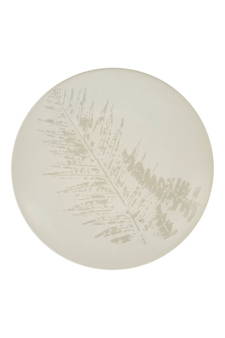 6 x Assiette plate en grès Fougere - 26 cm
