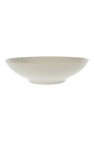 6 x Assiette creuse en grès Fougere - 18,5 cm