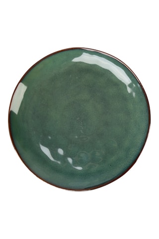 4 x Assiette plate en grès Curiosité - 27 cm