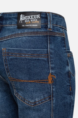 Short en jean - Bleu