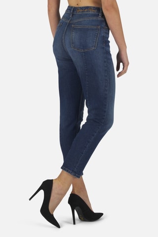 Jean taille haute - Bleu foncé