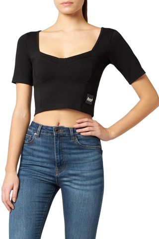 Crop top - Noir