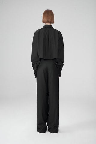 Wollen Broek Wide Legs