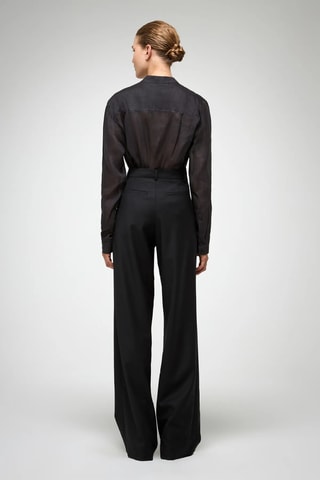 Wollen Broek Regular - Donkergrijs