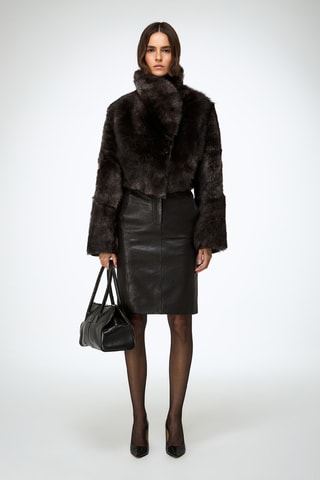 Shearling Jasje - Bruin