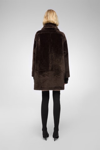 Casaco de shearling - Castanho