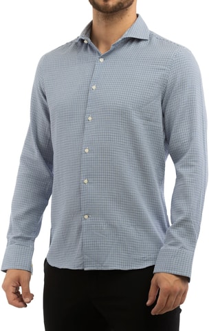 Chemise - Dan John - Bleu et blanc