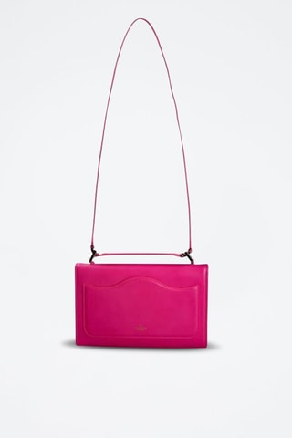 Sac bandoulière en cuir - Valentino - Rose