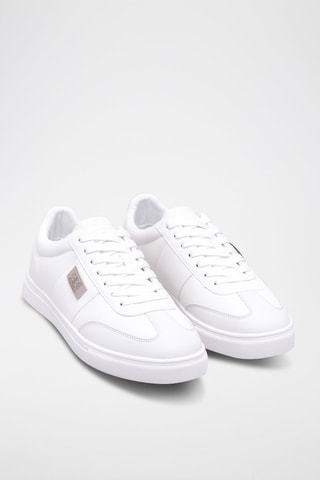 Baskets en cuir - Blanc - Blanc