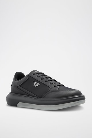 Platform Sneakers - Nachtblauw - Emporio Armani - Blauw
