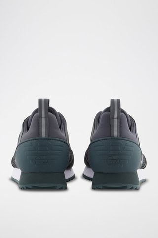 Sneakers - Donkergroen EA7 - Grijs en groen