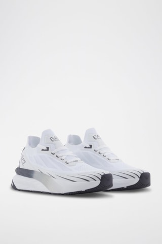 Sneakers - Wit, zwart en grijs