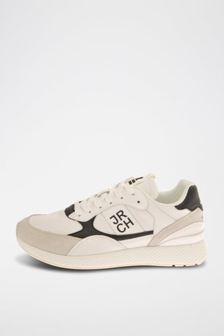 Sneakers en nubuck - Blanc