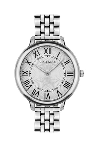Stalen Quartz Horloge Rose - Zilverkleurig